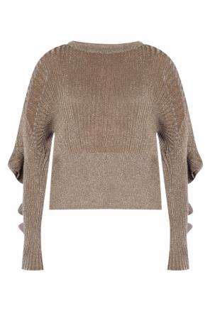 Ribbed sweater with ruffles, zdjęcie 1 Ribbed sweater with ruffles od Chloe